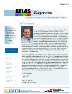 ATLAS Center - March Newsletter - Website
