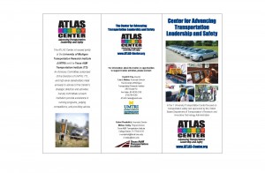ATLAS trifold outside image